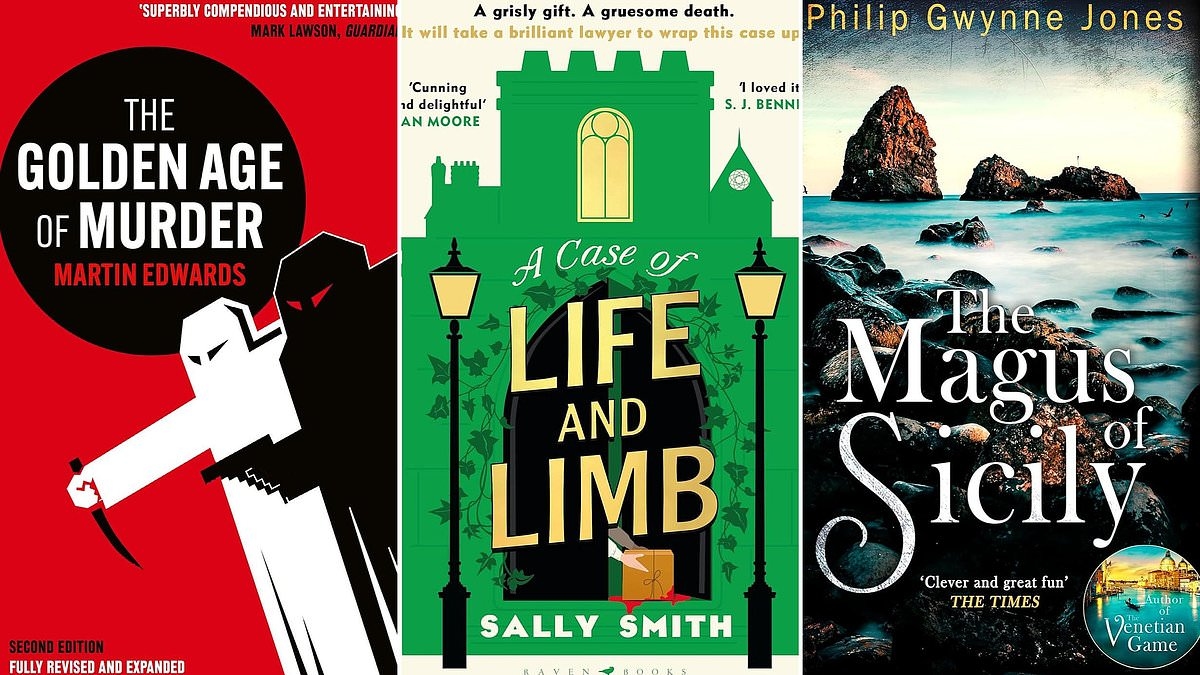 Cosy up with classic crime this month: A Case of Life and Limb by Sally Smith, The Magus of Sicily by Philip Gwynne Jones, The Golden Age of Murder by Martin Edwards