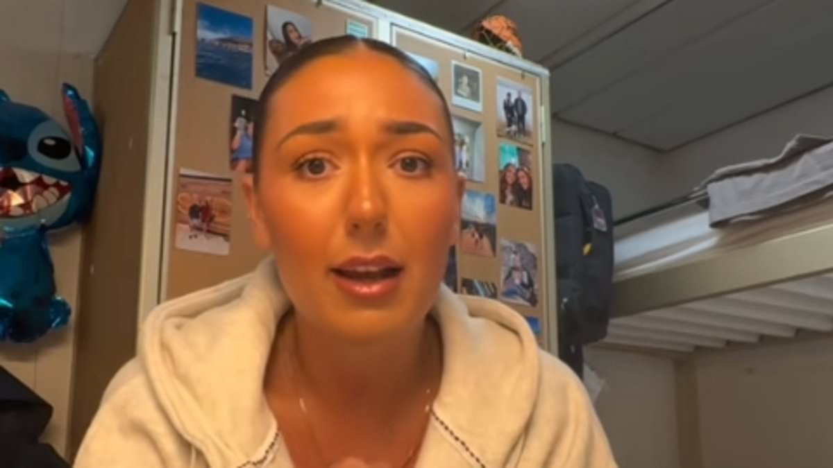 Cruise ship worker reveals the secrets of life at sea - but would YOU work there?