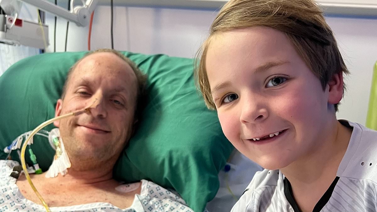 Der 39-jährige Vater zweier Kinder dachte, seine Bauchschmerzen kämen von einer „verdorbenen Wurst“ beim Grillen … aber es war Darmkrebs – die Ärzte gaben ihm „nur noch Monate zu leben“
