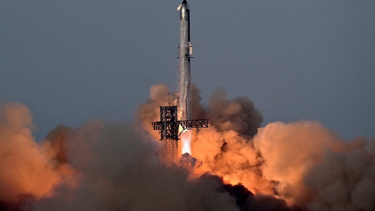 SpaceX Starship conclui voo de teste histórico após falhas anteriores que terminaram em desastre