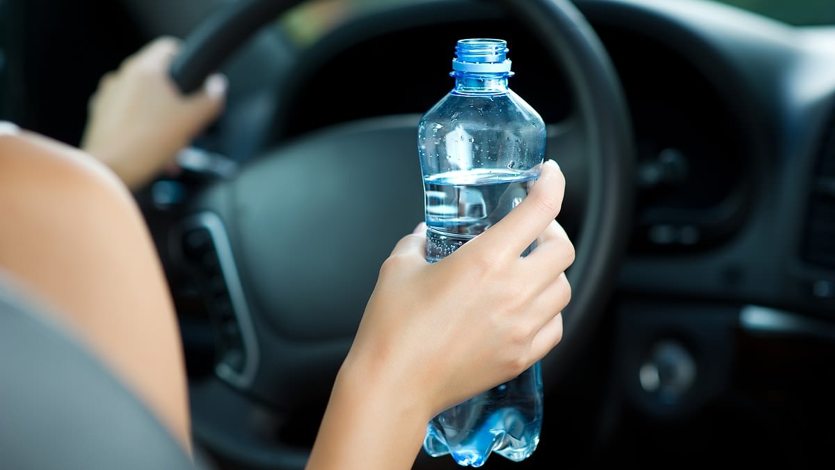 Dringende gezondheidswaarschuwing: drinkwater dat in uw auto achterblijft, kan uw lichaam langzaam vergiftigen