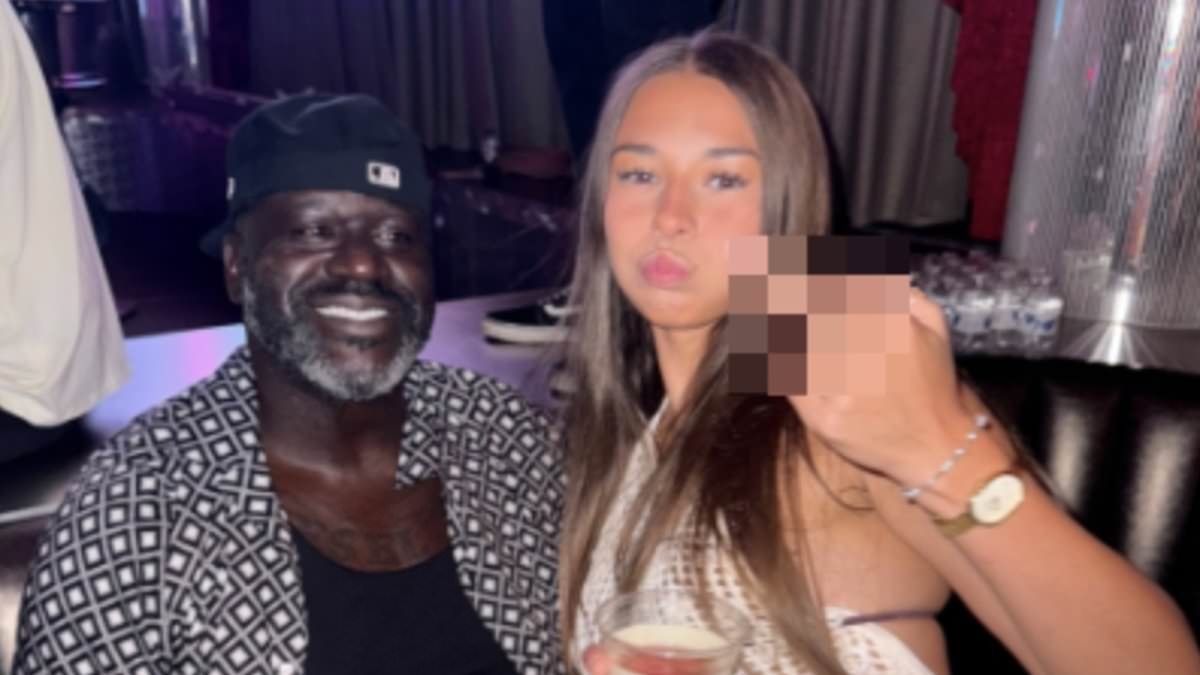 OnlyFans superstar Sophie Rain turns heads in Las Vegas as she parties with Shaquille O'Neal on her 21st birthday