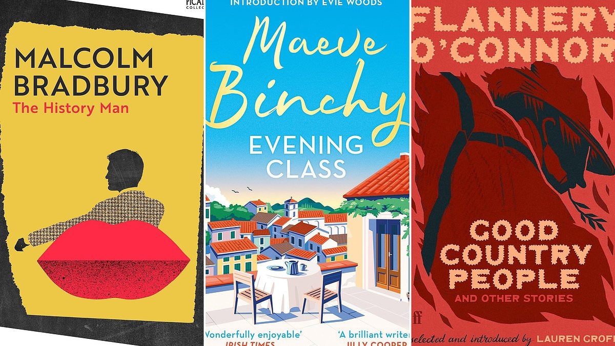 Going back to school in the best Retros out now: The History Man by Malcolm Bradbury, Evening Class by Maeve Binchy, Good Country People