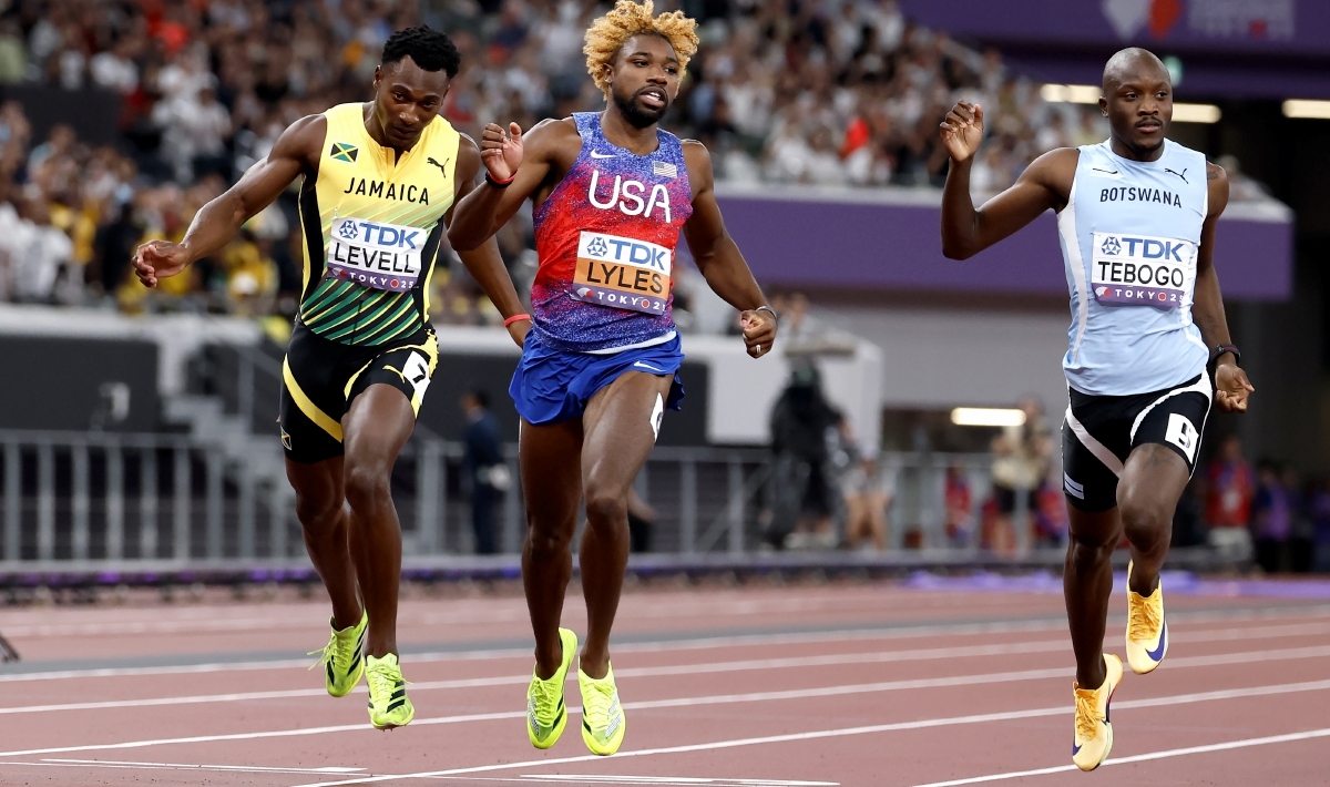 Noah Lyles, alla pari con Bolt