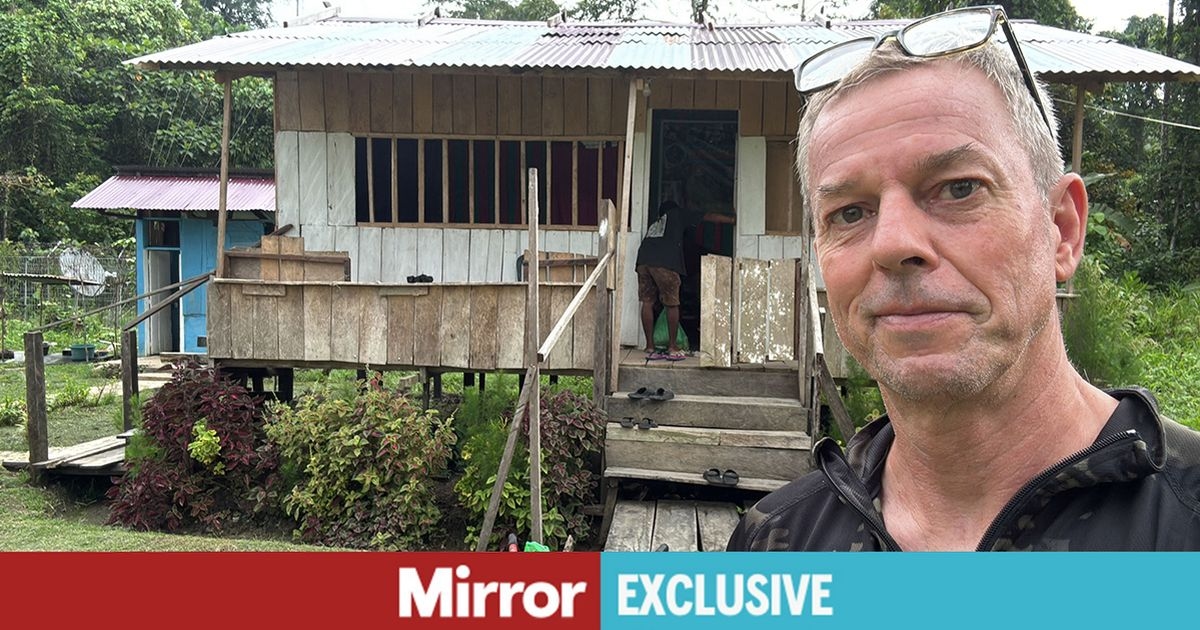 Brit travel agent's holiday test nightmare as leech 'sucks on his eyeball'
