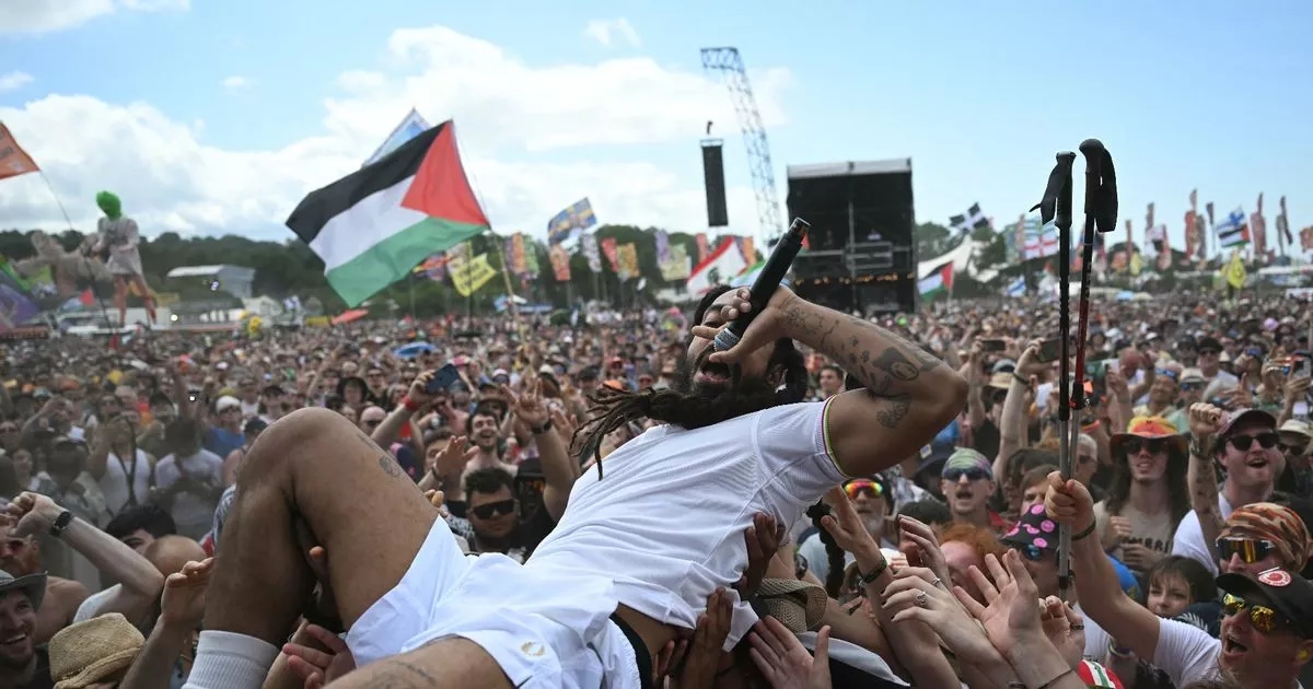 Bob Vylan Glastonbury set removed from iPlayer after 'Death to the IDF' chants