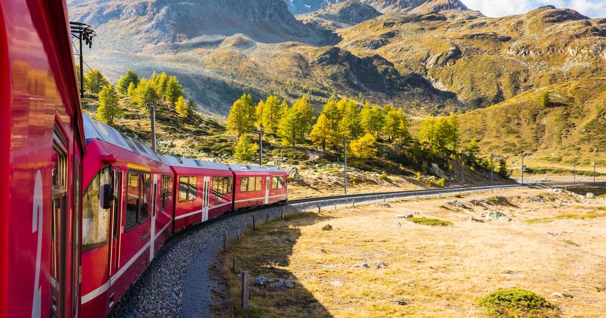 Precioso viaje en tren europeo entre dos ciudades espectaculares