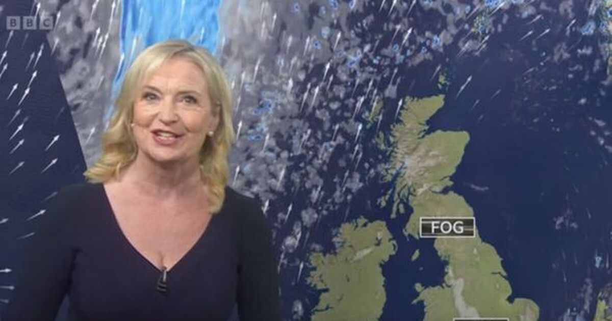 Carol Kirkwood di BBC Breakfast risponde con due parole mentre la sua co-protagonista la critica in diretta