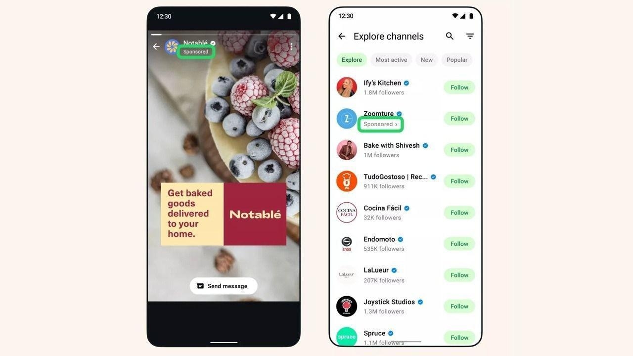 Werbung kommt zu WhatsApp: Anzeigen wie Chat