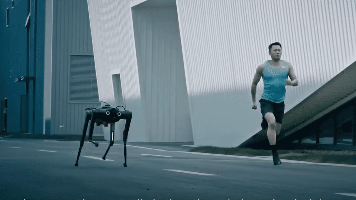 Perro robot rompe récord al correr 100 metros en 13 segundos