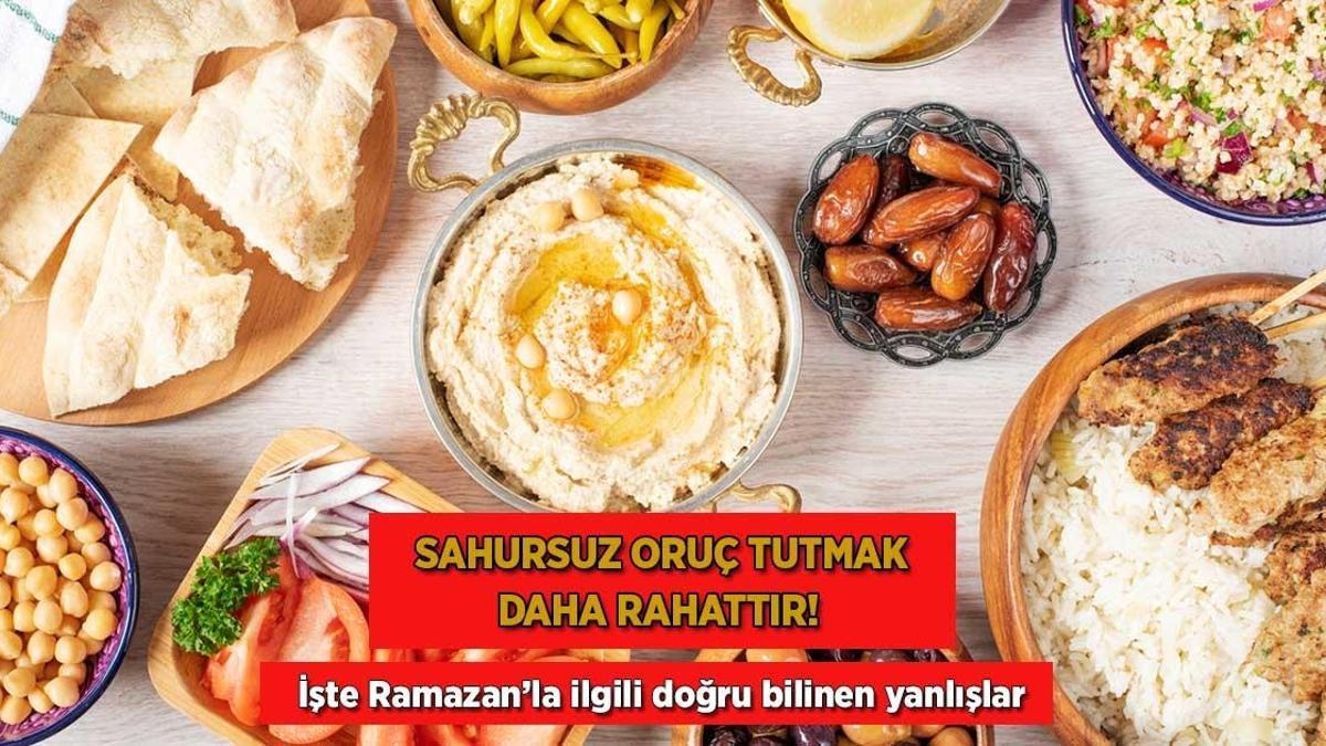 Il digiuno senza sahur è più confortevole? Le informazioni più false nei giorni prima del Ramadan sono un must per l'energia