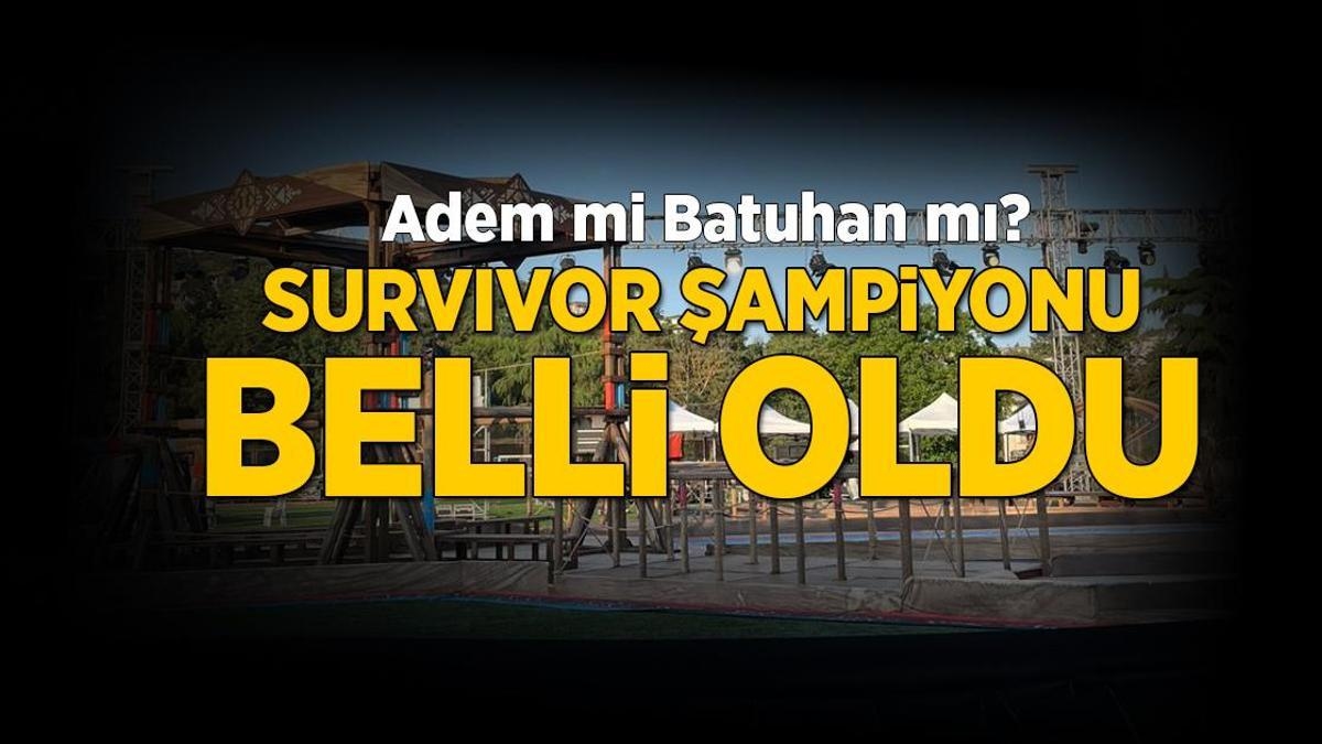 SURVİVOR HABERLERİ: Survivor 2025 şampiyonu kim oldu? Adem Kılıççı mı Batuhan Karacakaya mı? Yunus Emre Karabacak detayı ortaya çıktı