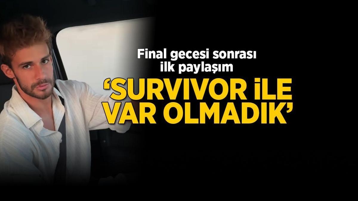 Erstes Statement von Batuhan Karacakaya nach dem Survivor-Finale: Wir haben bei Survivor nicht existiert, damit wir sterben können