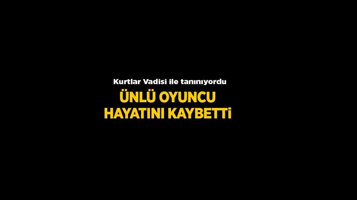 DERNIÈRES NOUVELLES : L'entremetteur de Kurtlar Vadisi, Cevat et Cevat Akarsu Şekip Taşpınar, est décédé ! Pourquoi Şekip Taşpınar est-il mort, qui est-il, quel âge avait-il ?