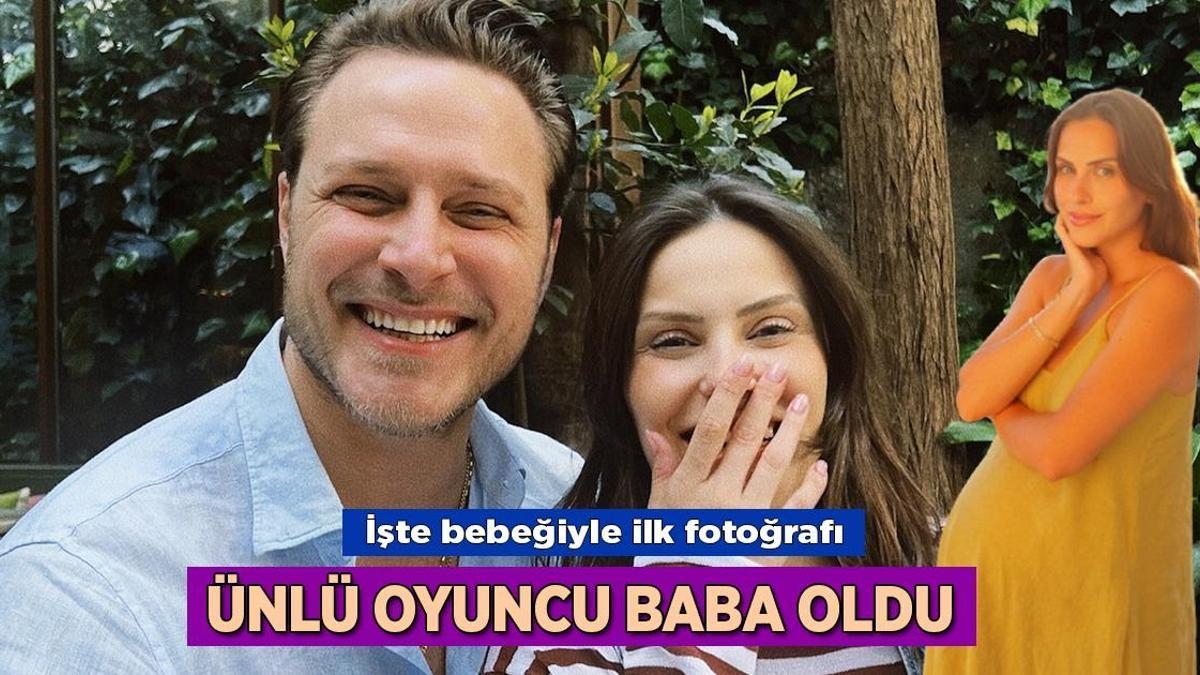 Nieuws: Acteur Burak Çelik is vader geworden! Hier is zijn eerste foto met zijn baby.