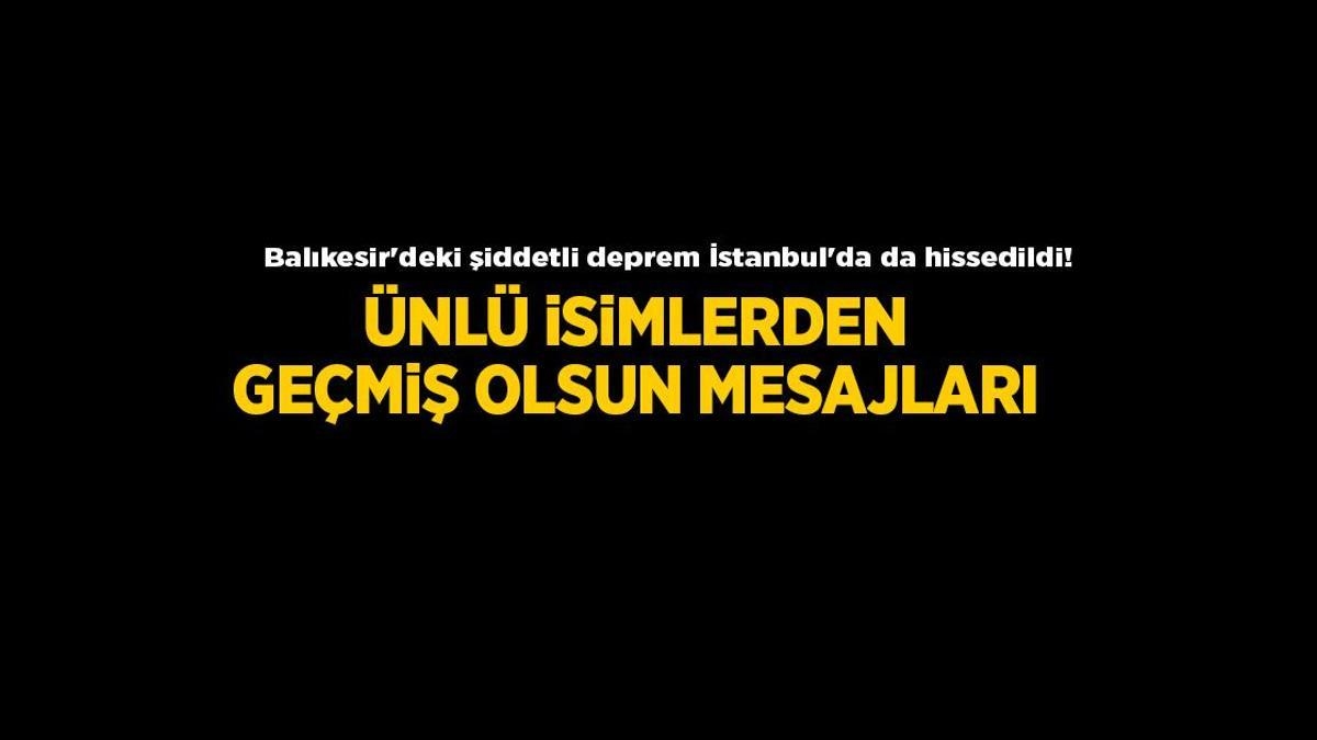 BREAKING NEWS: Das Erdbeben der Stärke 6,1 in Balıkesir war auch in Istanbul zu spüren! Prominente teilen Erdbeben-Posts