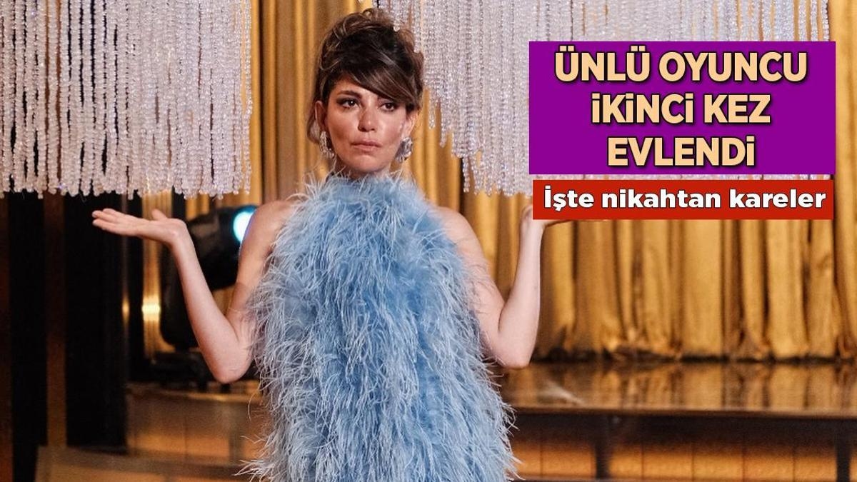 Notícias: Ceren Moray se casou pela segunda vez! Aqui estão as fotos do casamento com o marido, Doğu Orcan.