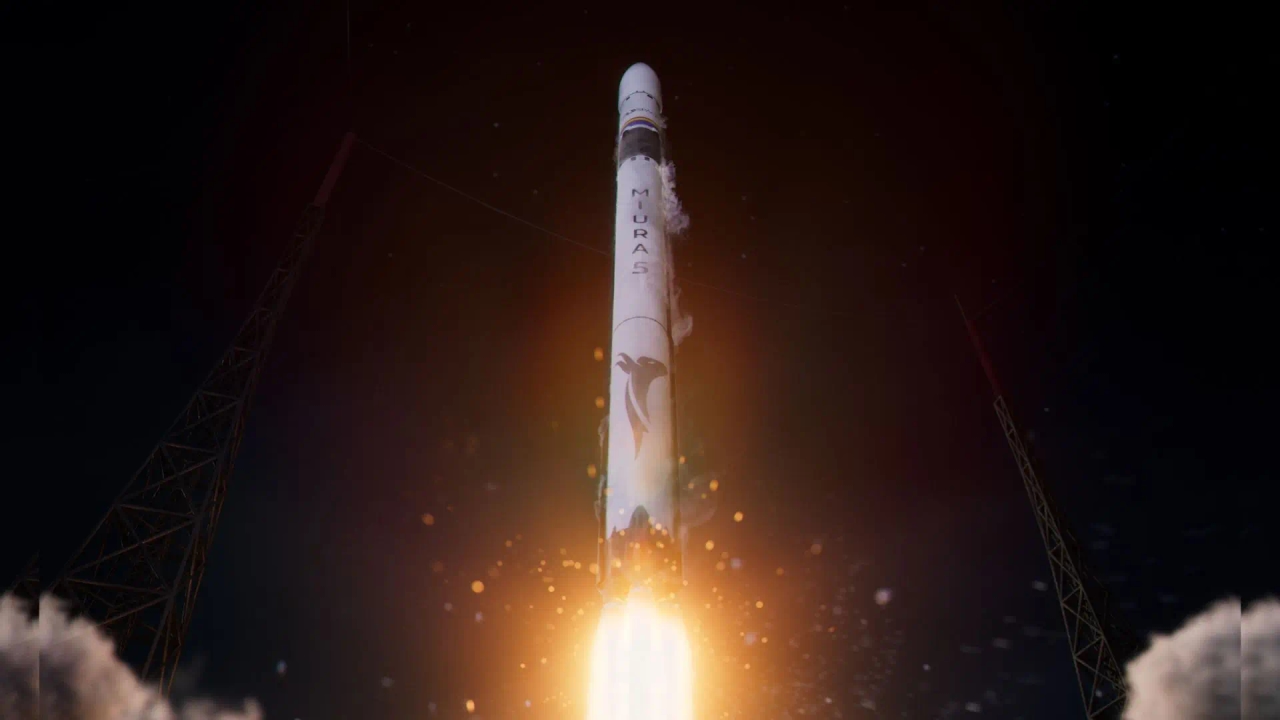 PLD Space zeigt erstmals die zweite Stufe der Miura 5: Es handelt sich um diese Megarakete spanischer Marke.
