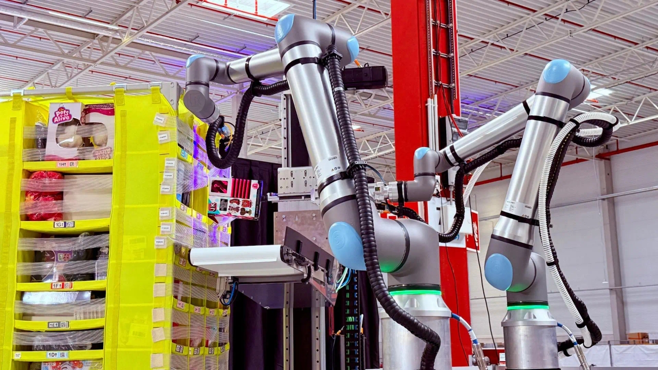 Amazon réalise l'impossible avec Vulcan, son nouveau robot intelligent capable de se sentir comme un humain.