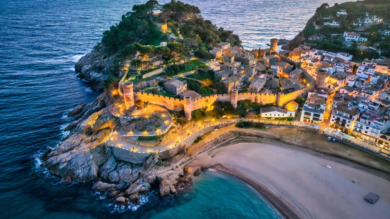 Die Ecke der Costa Brava, die Rafa Nadals Herz eroberte: ein wunderschönes Dorf mit mittelalterlichen Mauern und idyllischen Stränden.