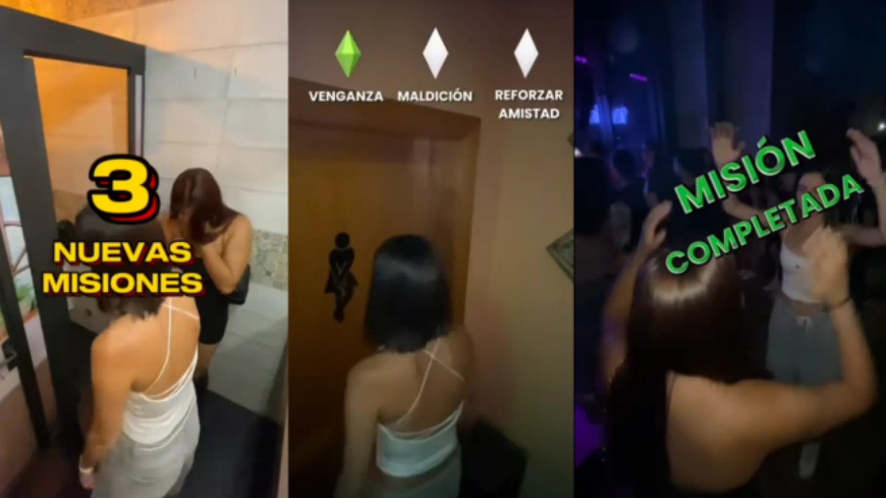 "Misión: hacer amigas", el divertido vídeo de una discoteca que imita a un videojuego de rol
