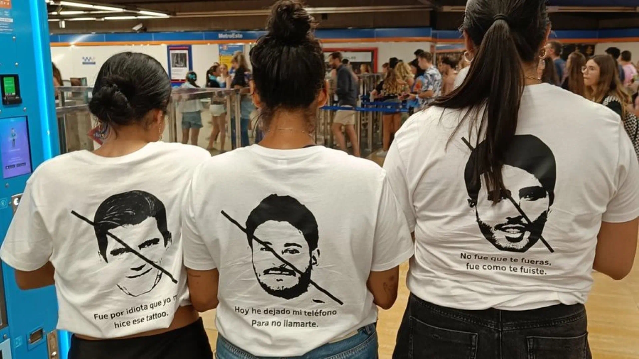 Las comentadas camisetas de tres fans de Aitana dedicadas a sus ex: Cepeda, Miguel Bernardeau y Sebastián Yatra