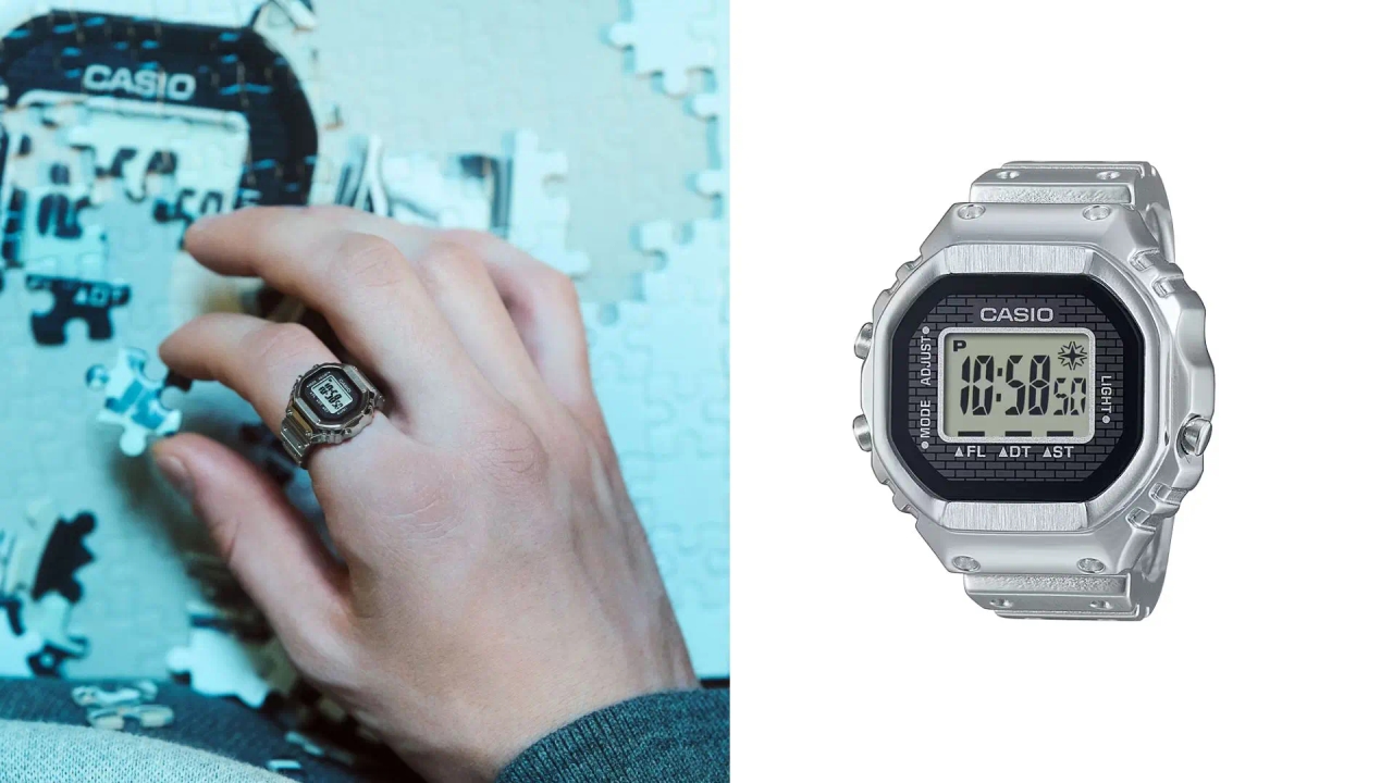 Der begehrteste Smartring erhält ein Update: Dies ist die neue Version der Casio Ring Watch.