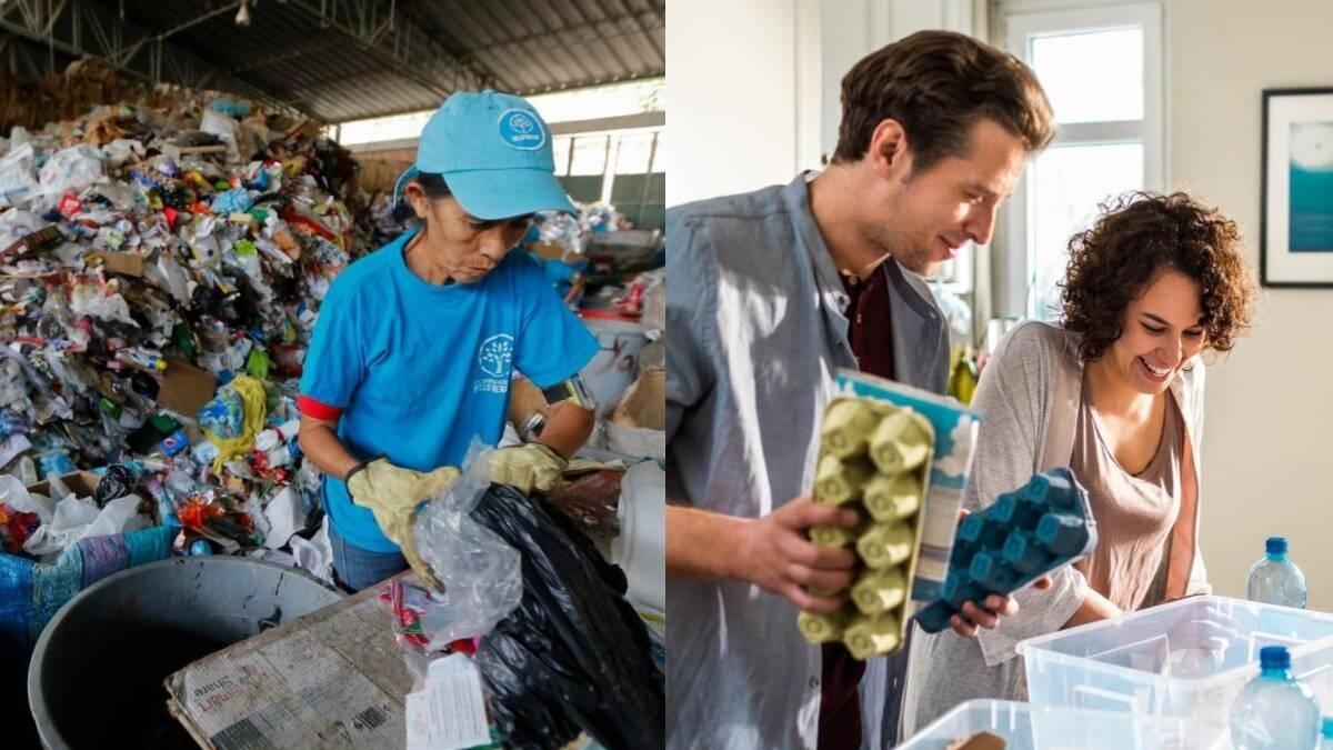 Does plastic have to be thoroughly washed to recycle it? Five recycling myths that science has already debunked.