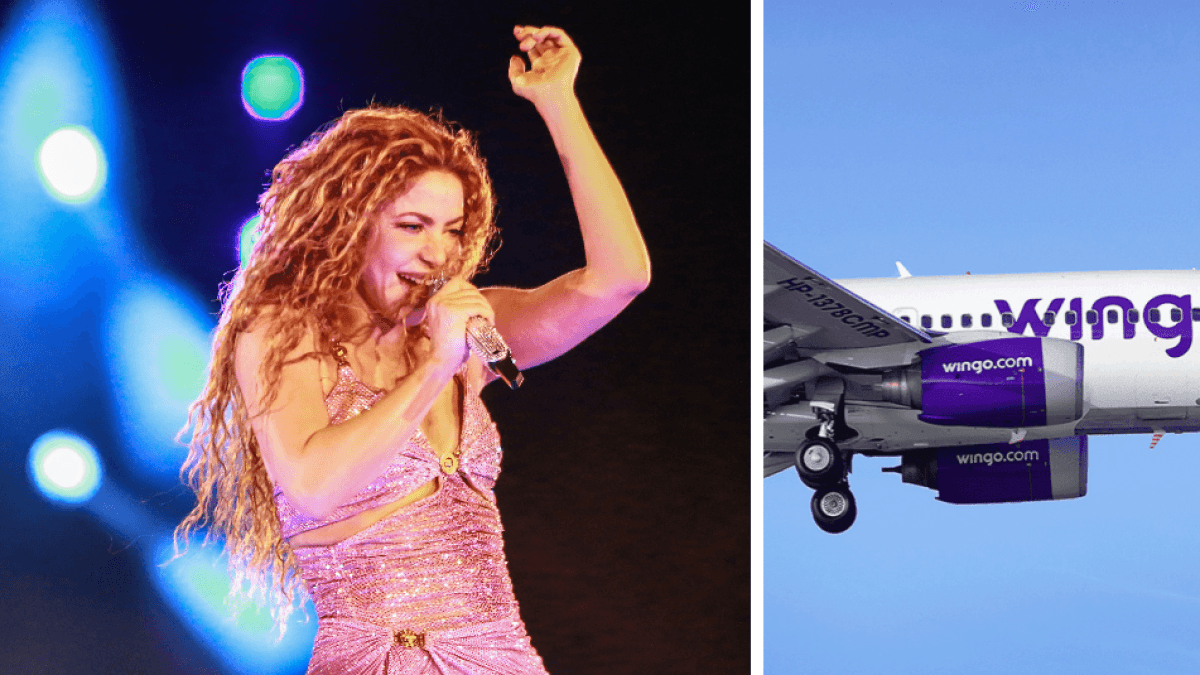 Wingo oferece alterações de voo para quem comprou ingressos para Shakira em Medellín