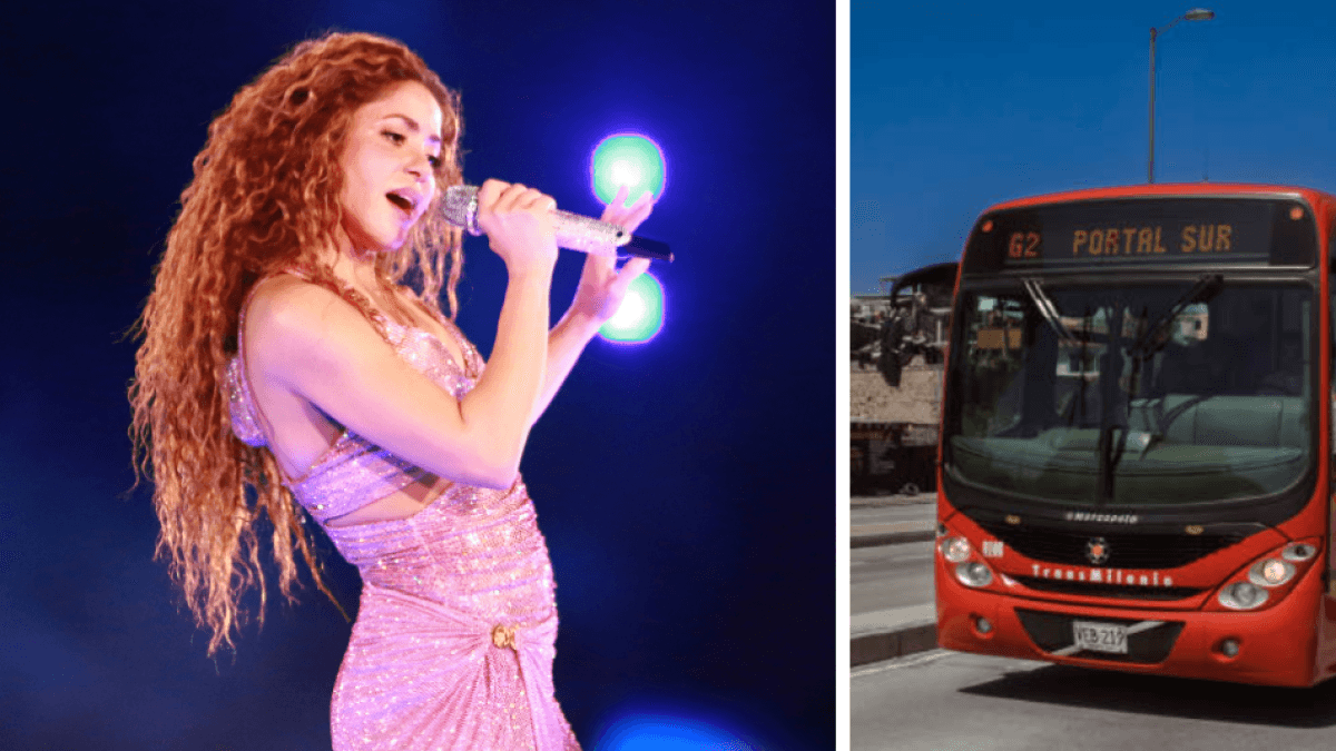 TransMilenio en Sitp openen routes voor Shakira's concert in Bogotá: schema's en routes