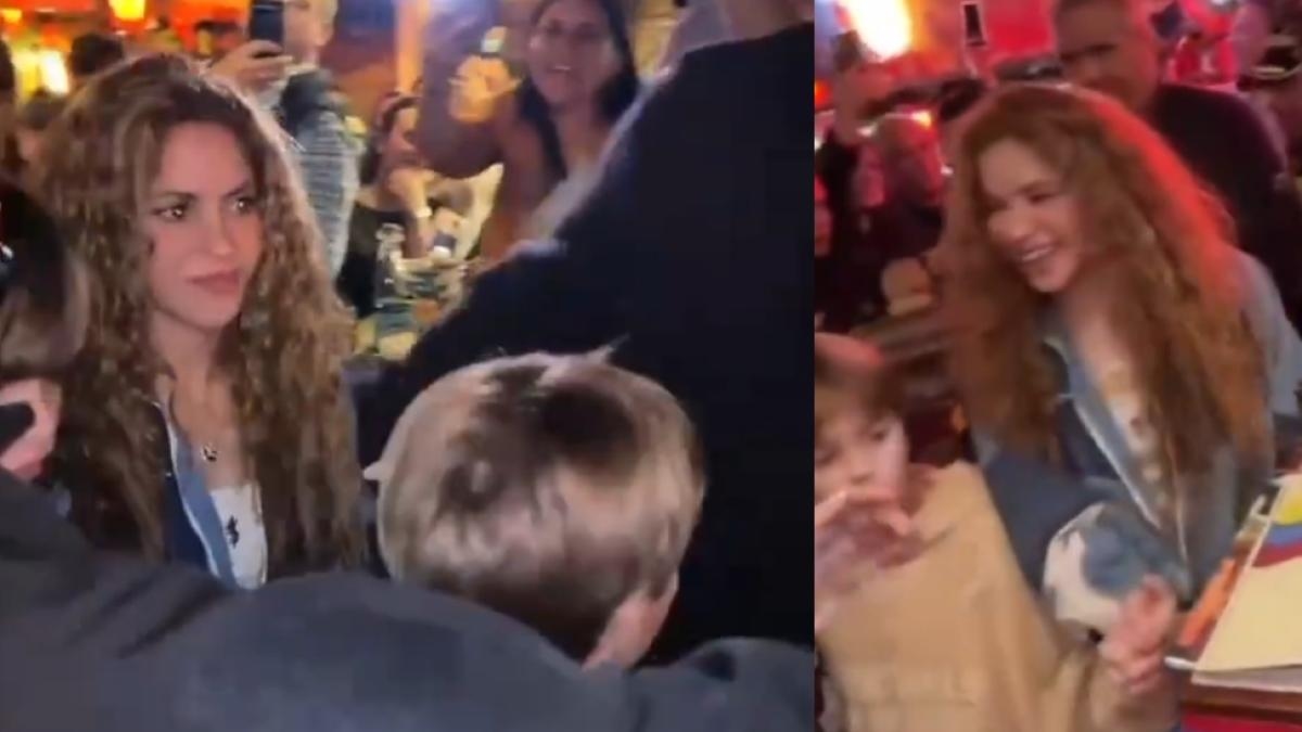 Shakira sorprendió al aparecer con sus hijos en la Zona T, en Bogotá: causó sensación