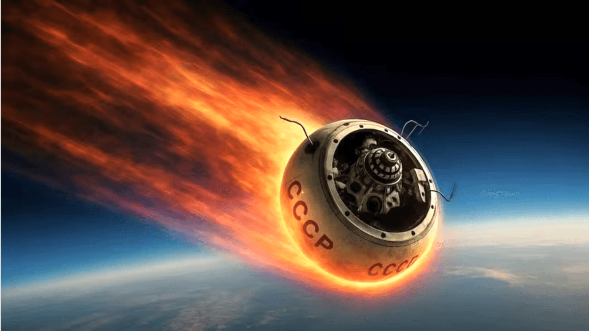 La sonda sovietica Cosmos 482 cade sulla Terra dopo 53 anni in orbita.