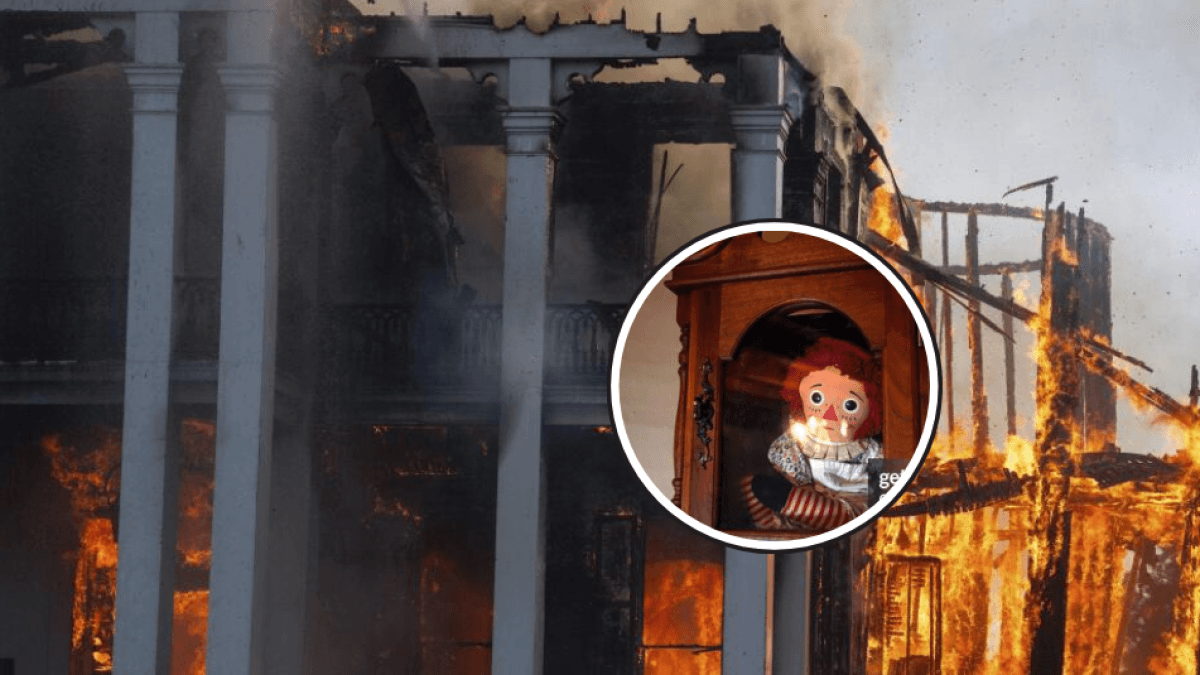 Movieron a la muñeca ‘Annabelle’ del museo de los Warren y coincidencialmente hubo un incendio en el lugar al que llegó: aseguran que está poseída