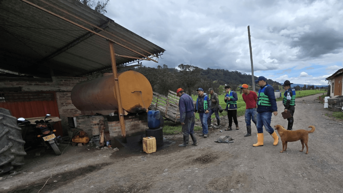 Tanques de diesel ameaçam abastecimento de água em Cundinamarca, Boyacá e Santander, alerta RCA