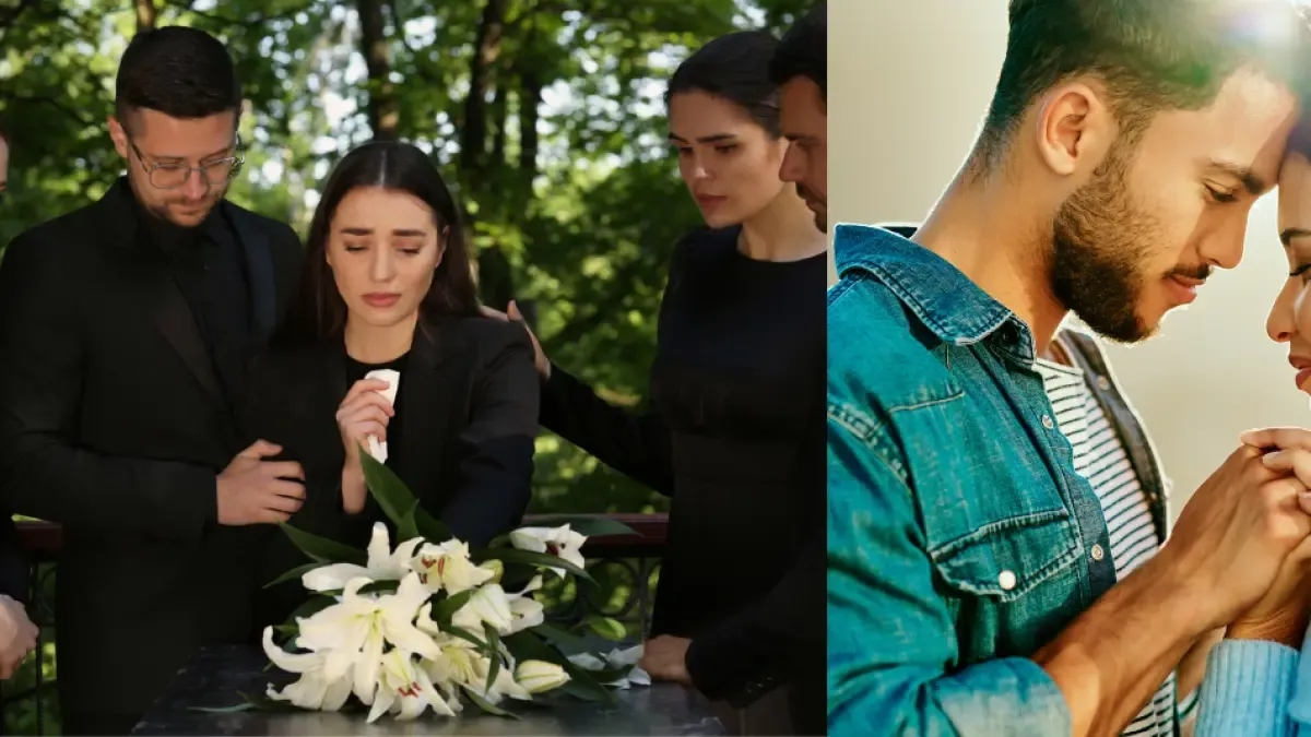 Frau erfährt bei der Beerdigung ihres Mannes, dass er noch eine andere Familie hatte