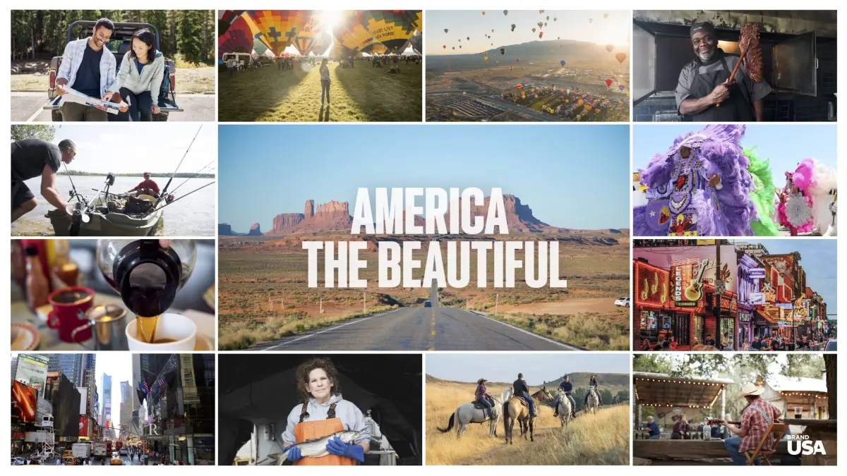 A Brand USA apresenta 'America the Beautiful', sua nova campanha global de promoção do turismo.