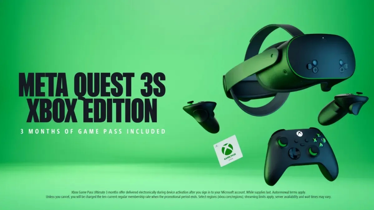 Xbox y Meta lanzan visor de realidad mixta con Game Pass: así es la edición limitada Quest 3S