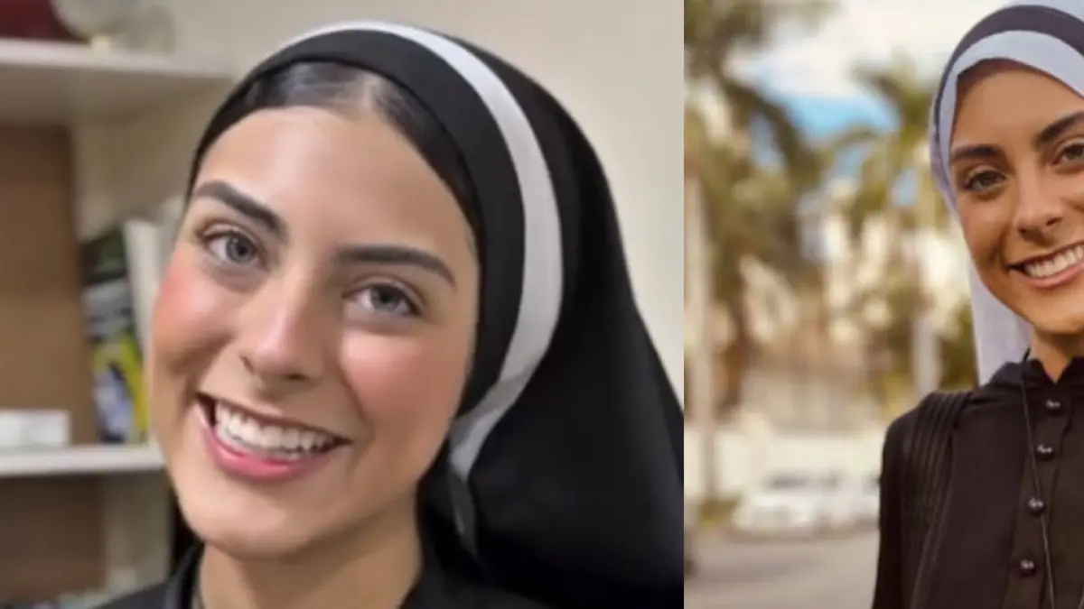 Ela era uma rainha da beleza e tinha uma carreira de sucesso pela frente, mas deixou tudo para se tornar freira.