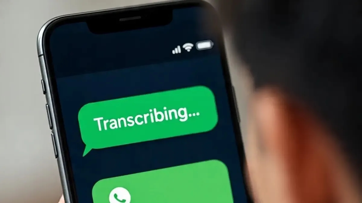 Sztuczka WhatsApp: Jak włączyć transkrypcję tekstową wiadomości i zaoszczędzić czas