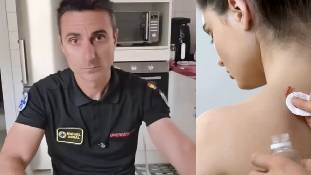 İlk yardım uzmanı, hidrojen peroksit veya alkol olmadan yaranın nasıl temizleneceğini anlatıyor: 'Tedavi, hastalıktan daha kötü olabilir'