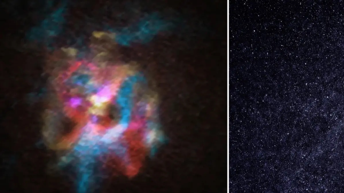 È stata scoperta una gigantesca bolla stellare di massa solare, estintasi 4.000 anni fa in una misteriosa eruzione.