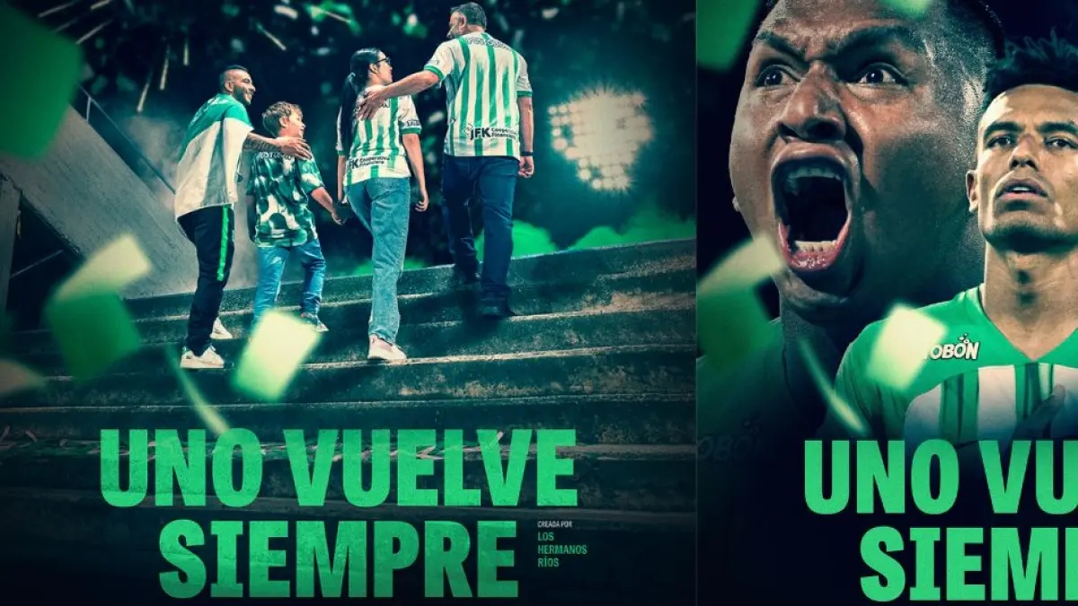 „One Always Returns“, der erste Film von Atlético Nacional: die Geschichte einer Leidenschaft, die sich wandelte