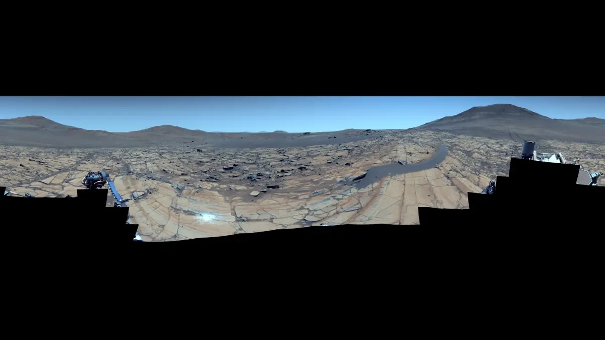 NASA's Perseverance captures the rarest image of the Martian sky to date: it looks a lot like Earth's