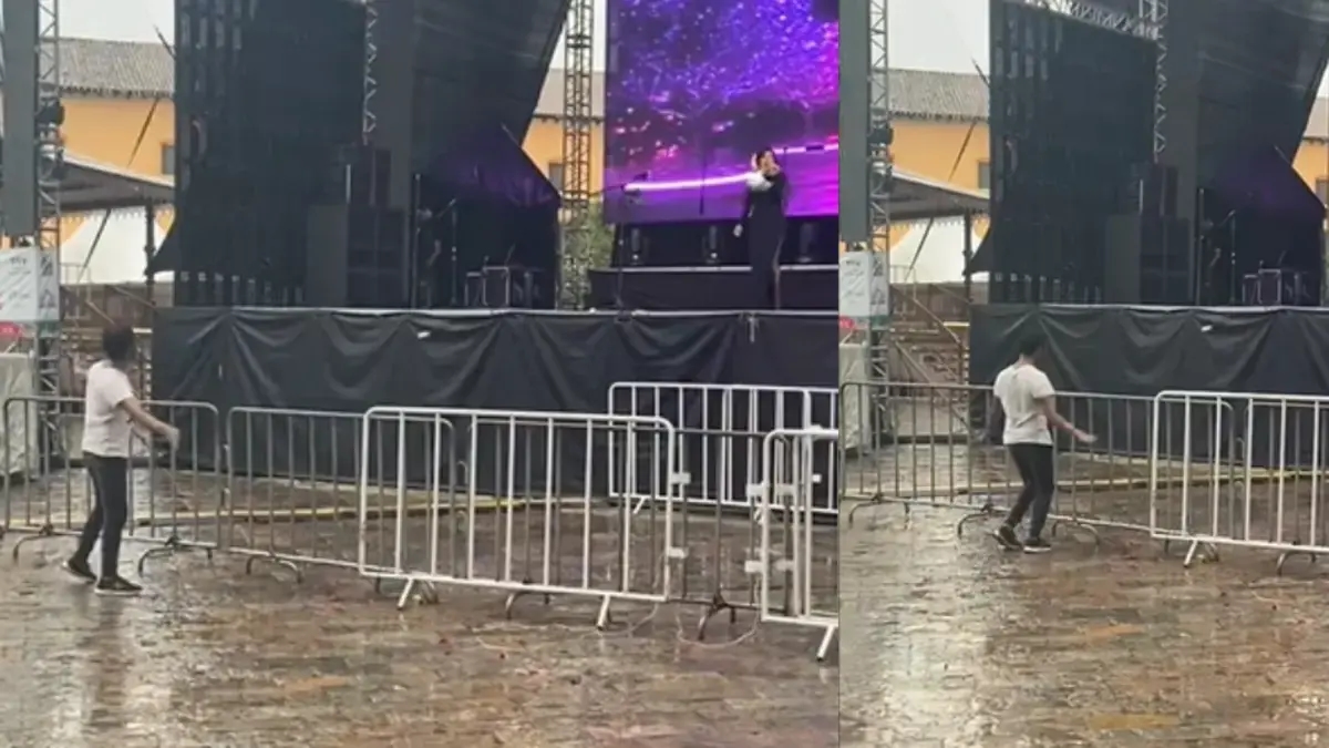 Cantante mexicana se vuelve viral en redes sociales por su presentación frente a una sola persona