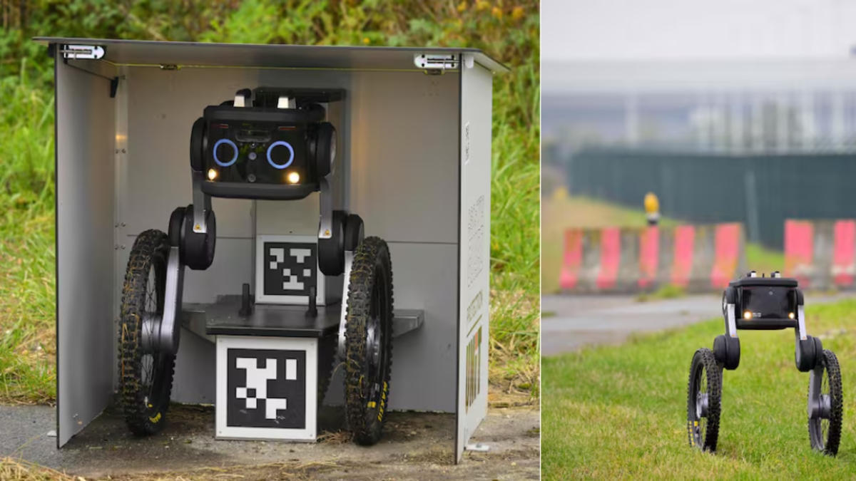 Belgischer Flughafen setzt autonomen Roboter ein, um die Überwachung in abgelegenen Gebieten zu verstärken: Wie funktioniert „Meerkat“?