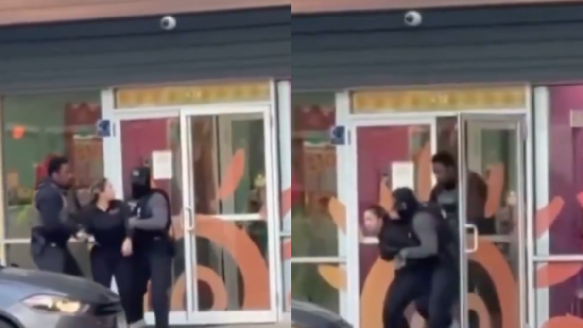 Vídeo flagra ataque brutal contra trabalhadora colombiana nos Estados Unidos enquanto ela estava detida: 'Eu tenho documentos'