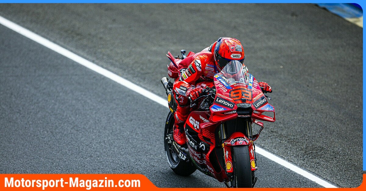 MotoGP - Marc Marquez domina le seconde prove libere sul bagnato della MotoGP al Sachsenring