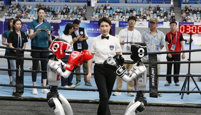 Die World Humanoid Robot Games wurden in China mit Sport- und Szenariowettbewerben fortgesetzt.