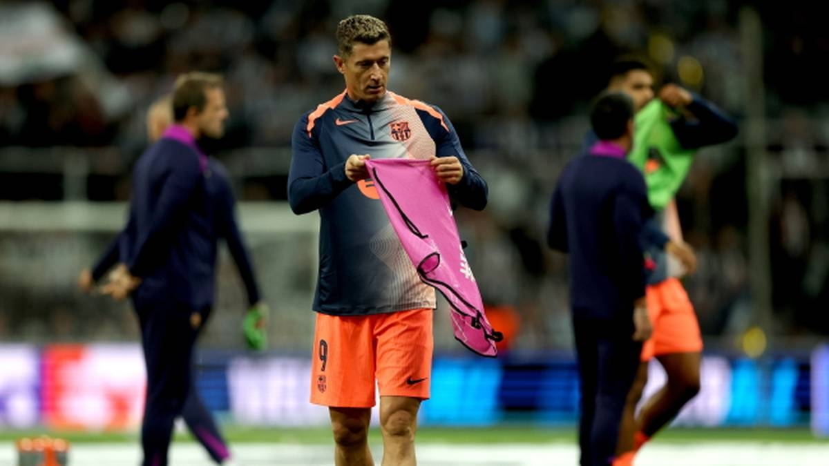 Lewandowski's difficult time in the Champions League. This is how the Spaniards assessed him.