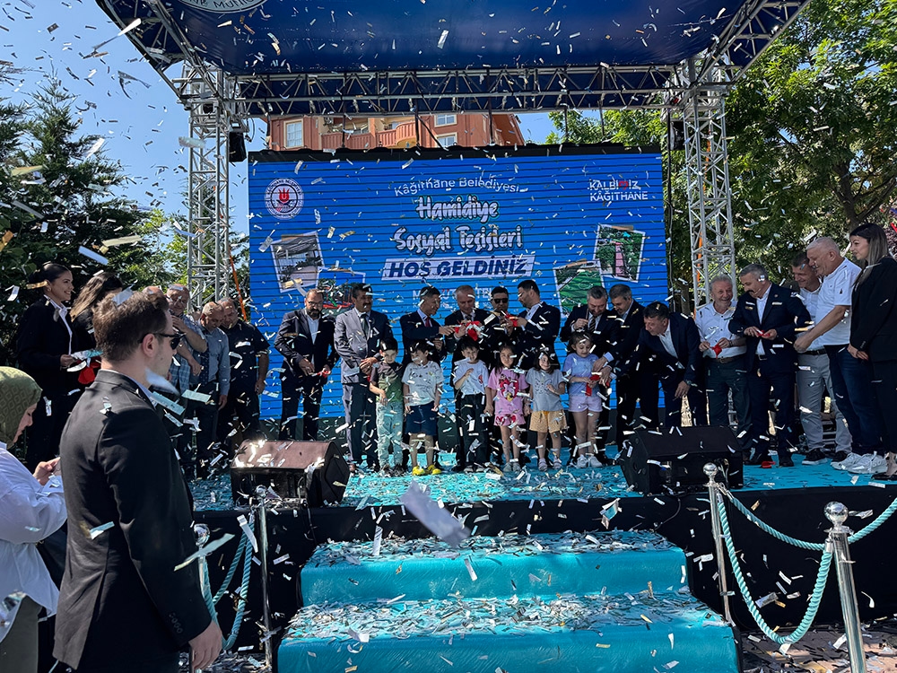 Le centre social Hamidiye rénové à Kağıthane a été inauguré par une cérémonie